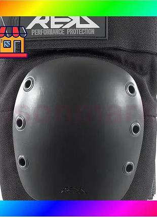 Bs наколенники rekd ramp best mix knee pads black размер s bas77/n