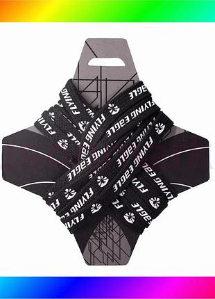 Bs шнурки flying eagle best mix black з написом bas77/n