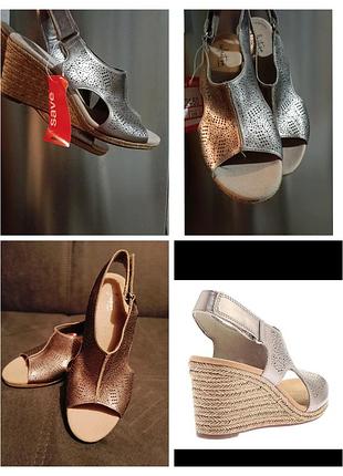 Новые, мягкие босоножки clarks. 38-39