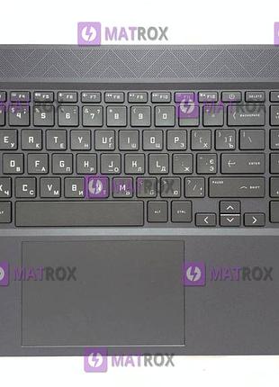 Передняя панель для hp victus 16-e, 16-d серый