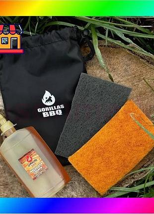 Bs набір для догляду best mix за сокирою gorillas bbq tr63 bas77/n