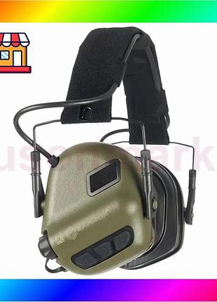 Bs активные защитные наушники best mix earmor m31 plus (оливковый) bas77/n