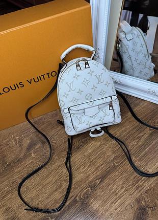 Кожаный мини рюкзак louis vuitton
