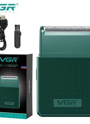 Електробритва vgr v-376 green шейвер