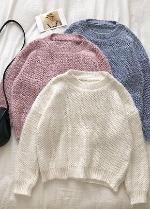 Теплий в'язаний светр😍 4