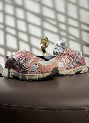 🌺женские кроссовки asics gel-kahana 8 pink white
