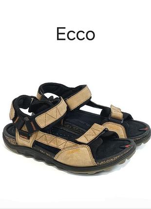 Кожаные мужские сандалии ecco оригинал
