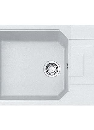 Кухонная мойка franke urban ubg 611-78 xl (114.0701.801) гранитная - врезная - оборотная - белый - (пластиковый коландер в