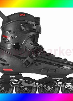 Bs ролики для фрискейта best mix bkb b6 heroe 37/38 eu black bas77/n