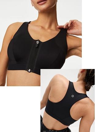 80-c cпорт топ бюст на замке m&s googmove cool comfort