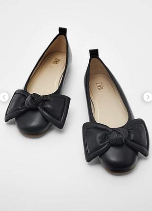 Балетки zara для дівчинки 2