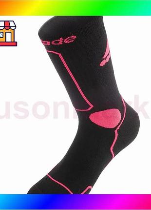 Bs носки для катания best mix на роликах rollerblade skate sox w black-pink размер s (22-24 см) bas77/n