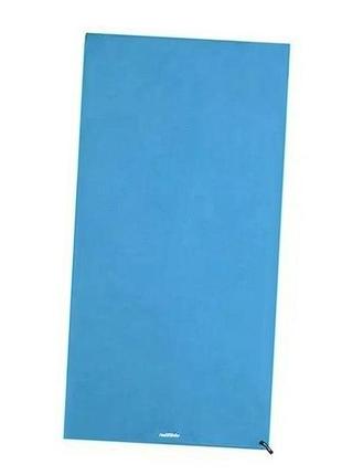 Полотенце fitness naturehike (nh20fs009) 100-30см - антибактериальное - голубое