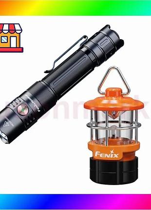 Bs фонарь тактический ручной best mix fenix ​​pd35r ace led 2000 лм + фонарь cl01 (оранжевый) лимитиро bas77/n