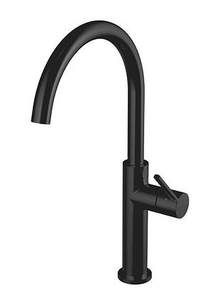 Змішувач для кухні omnires tula black (tl6050bl) чорний, 4008