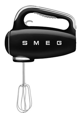 Миксер ручной smeg (hmf01bleu) retro style 50's - черный