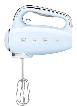 Миксер ручной smeg (hmf01pbeu) retro style 50's - светло-голубой