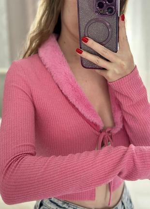 Кофтинка з хутром 3
