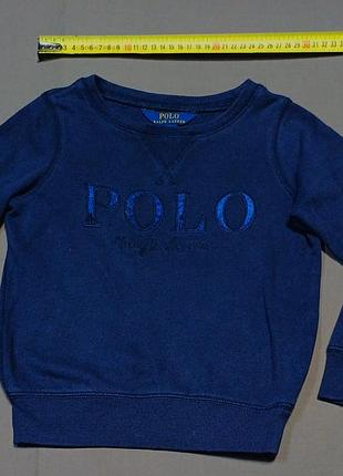 Плечі 27 см polo ralph lauren 
size  5 120/60  темносиній світшот 
 60% cotton 40% polyester