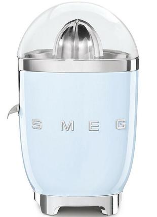 Соковыжималка smeg (cjf11pbeu) retro style 50's - для цитрусовых- светло-голубой