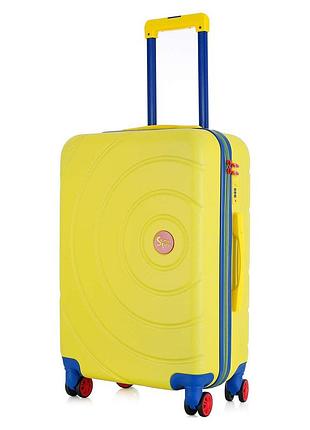 Чемодан semi line 24" (m) yellow (t5929-2)