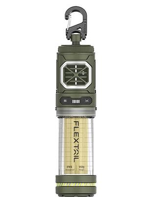 Фумігатор-ліхтар кемпінговий flextail tiny repel s, зелений