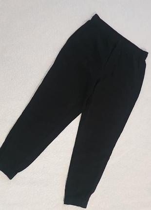 Натуральные вискозные брюки джоггеры the b.clothing.co,р.12, без нюансов