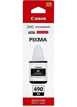 Контейнер з чорнилом canon gi-490 pixma g1400/g2400/g3400 black 135ml