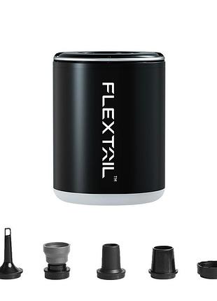 Насос-ліхтар кемпінговий flextail tiny pump 2x, чорний