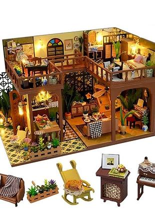 Румбокс будиночок історія світла та тіні diy house story of light and shadow інтер'єрний конструктор td-47