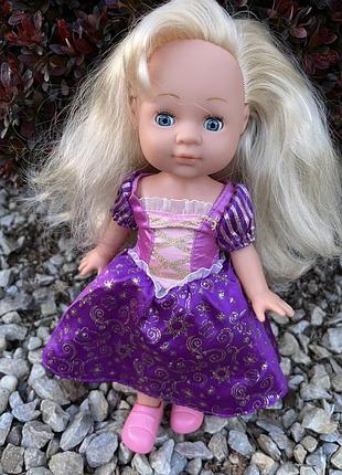 Красива лялечка yl toys. 30 см. лялька. кукла. пупс. рапунцель