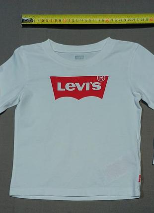 Плечи 26 см levis size 24m 92cm лонгслив футболка с длинным рукавом