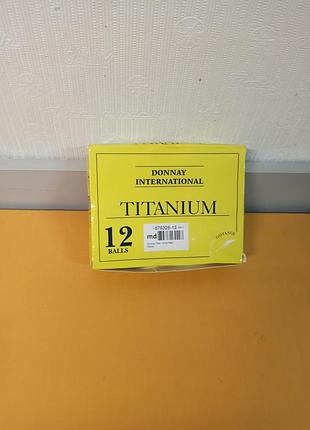 Набор из 12 мячей для гольфа connay international titanium