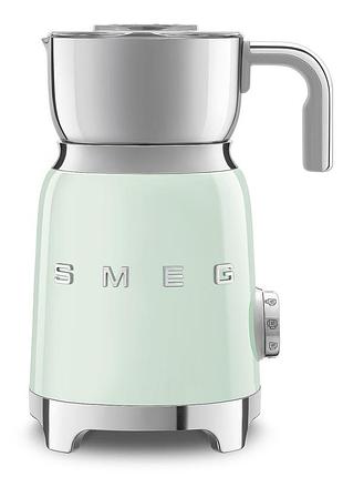 Вспенитель молока smeg (mff01pgeu) retro style 50's - светло-зеленый