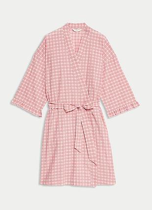 Легкий бавовняний халат m&amp;s
