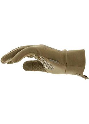 Перчатки койот mechanix coldwork base layer 4