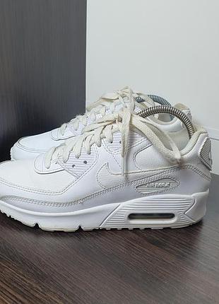 Кроссовки nike air max 90 Аланr white (оригинал)