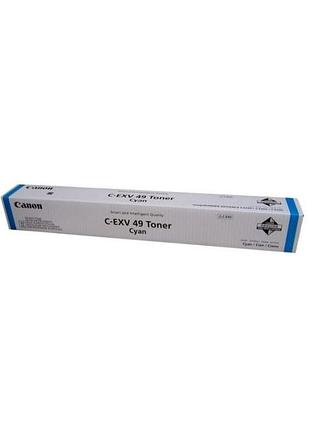 Тонер canon c-exv49c c3325i/c3330i/c3520i/c3720i/dx c3730i/dx c3822/dx c3826i (19000 стр) cyan