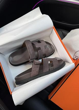 Hermes chypre mocco sandals 36