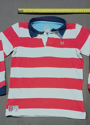 Плечи 31 см crew clothing company 
size 6 в полоску с длинным рукавом