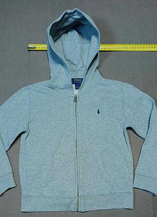 Плечі 35 см polo ralph lauren 
size  7  сірий дитячий худі
