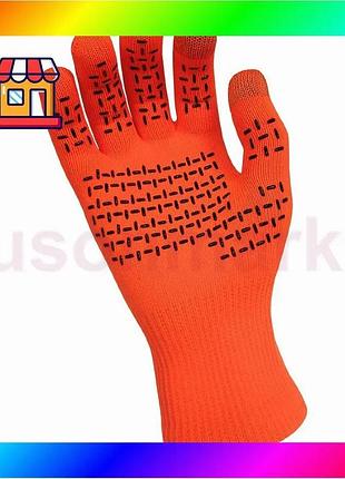 Bs рукавички водонепроникні dexshell best mix thermfit gloves (помаранчеві) розмір xl bas77/n