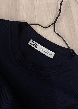 Лонг в рубчик zara 4