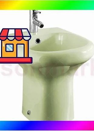 Bs биде напольное rak best mix ceramics compact (rak0001) зеленый bas77/n