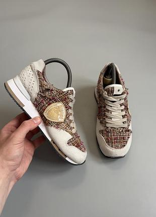 Кроссовки blauer white 37.5(23.5cm) premiata hogan