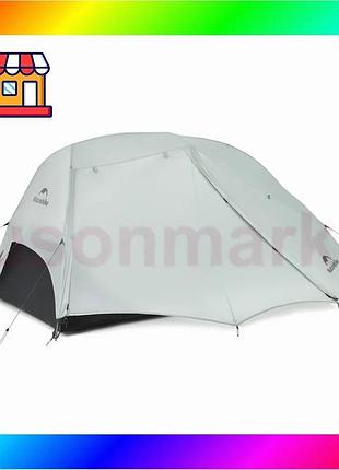Bs намет двомісний полегшений best mix naturehike star river ul cnk2450ws022 (сірий) bas77/n
