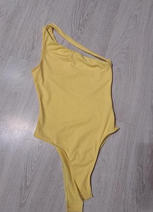 Жовтий боді shein