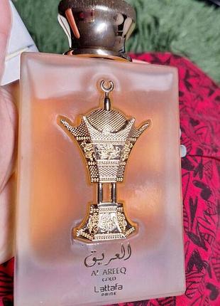 Парфюмированная вода lattafa pride al areeq gold 100 мл унисекс