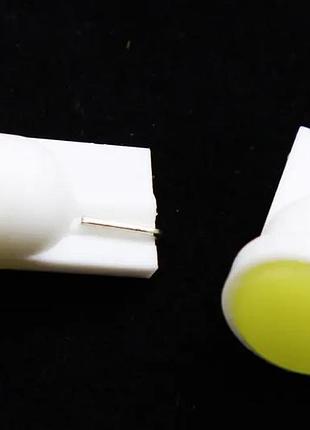 Лампа діодна 24в безцок. t10 1-cob скло "led" (2 шт.)
