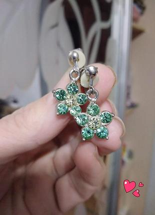 Серьги клипсы